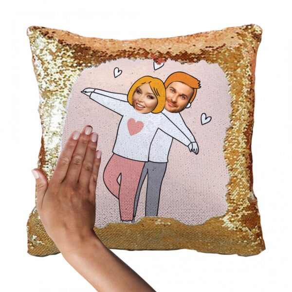 Sequin Magic Reversible Cushions