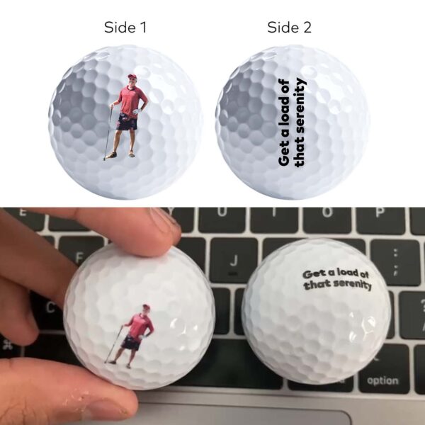 Personalized golf balls