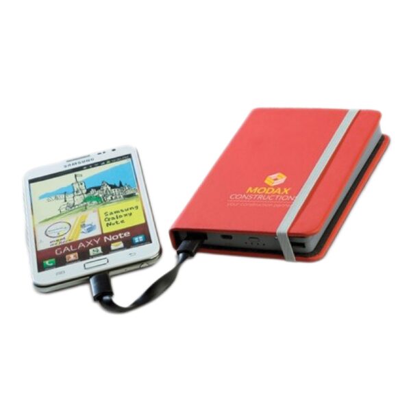 Bukie 4000 Mah Powerbank With Notebook