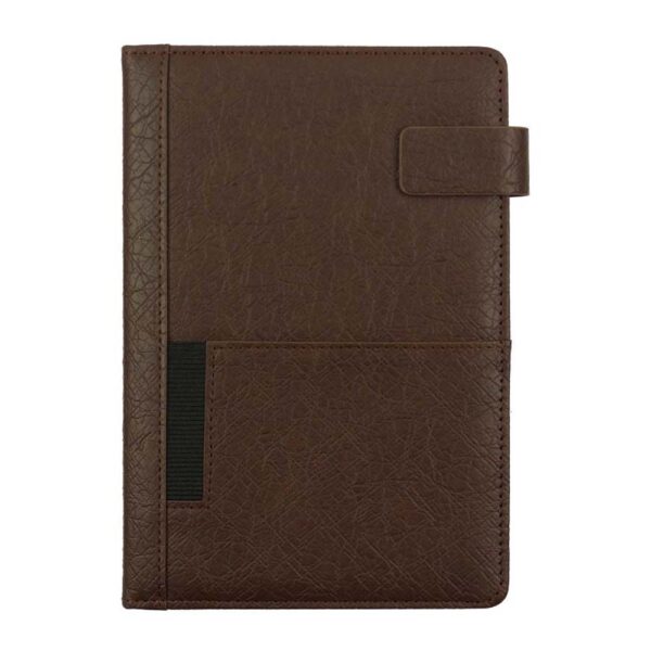 Personalized A5 PU Notebooks with Front Pocket