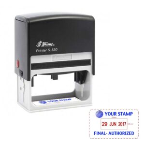 Personalized Large Size Dater Stamps