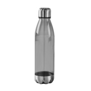 Tritan Water Bottle with Stainless Steel Cap & Base