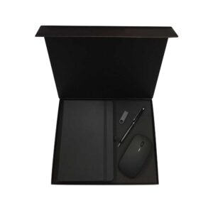 Custom Gift Set with Notebook, Pen, Mouse and USB