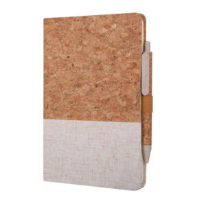 Eco-Friendly Notebook-Made-with-Recycled-Cotton-&-Cork