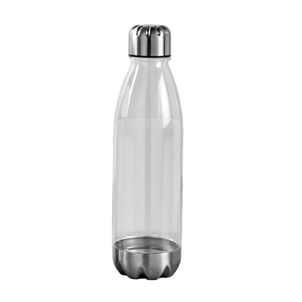 Tritan Water Bottle with Stainless Steel Cap & Base