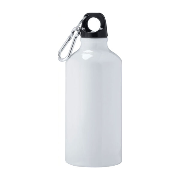 Aluminum Sports Water Bottle with Carabiner