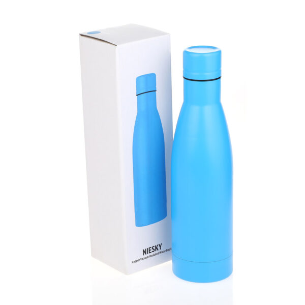 Copper Vacuum Insulated Double Wall Water Bottle Double wall stainless steel with copper insulating vacuum bottle