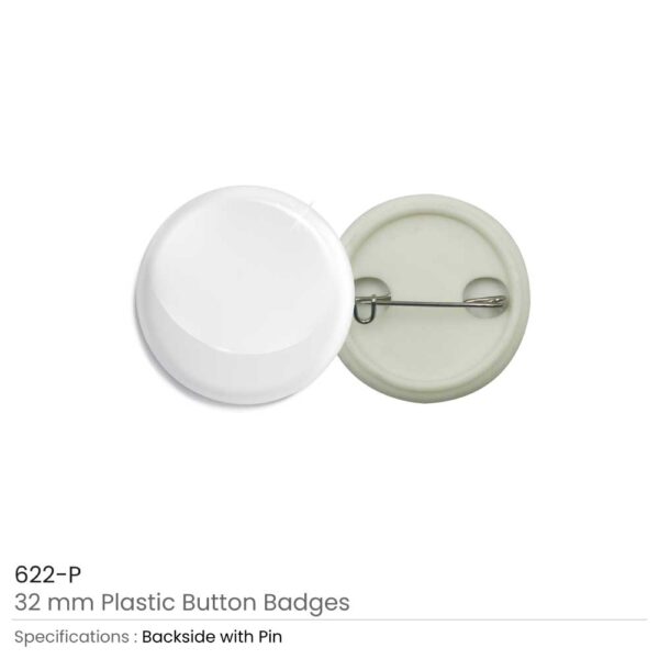 Plastic Button Badges